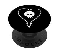 Alkaline Trio - Official Merchandise - Heartskull PopSockets Swappable PopGrip
