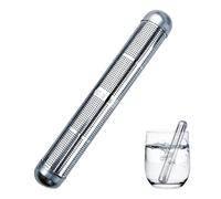 Alkaline Water Filter Stick - Portable Stainless Steel Hydrogen Alkaline Water Stick - Effective Water Ionizer PH Ionizer Hydrogen Mineral Wand Water Purifier Convenient For Traveling, Home, Offices