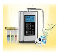Alkaline Water Ionizer, Hydrogen Water Machine with 7 Settings, Auto-Cleaning Purifier with Intelligent Voice, 6000 Liters Per Filter