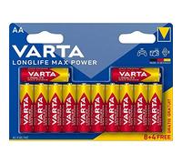 Alkalines Brand VARTA Model VARTA LONGLIFE Max Power AA X8+4 free