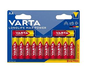 Alkalines Brand VARTA Model VARTA LONGLIFE Max Power AA X8+4 free