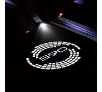 ALKANI 2/4 pieces LED Car Door Light Logo Projector for VOLVO S90, Car Door Step Courtesy Welcome Lights Puddle Lights, Car Door Welcome Light Set, Car Accessories