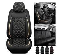 ALKANI Leather Car Seat Cover Sets For Audi Cabriolet B3 Convertible (1991-2000), Split Bench Back Seat Covers - Full Set Cushion Front Rear Seat, Vehicle Seat Covers Accessories (Color : B)