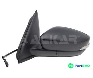 ALKAR LEFT EXTERIOR MIRROR 6125673 FOR SKODA