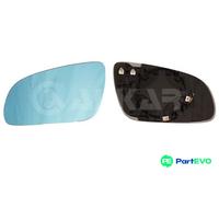 ALKAR LEFT EXTERIOR MIRROR MIRROR GLASS 6411788 FOR AUDI