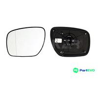 ALKAR LEFT EXTERIOR MIRROR MIRROR GLASS 6471658 FOR MAZDA