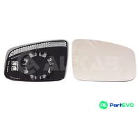 ALKAR RIGHT EXTERIOR MIRROR MIRROR GLASS 6432329 FOR RENAULT