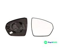 ALKAR RIGHT EXTERIOR MIRROR MIRROR GLASS 6432882 FOR PEUGEOT