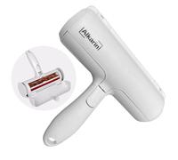 Alkarin Premium Reusable Pet Hair Remover Roller for Dogs & Cats - Easy Clean Lint Brush for Carpets, Grooming, Clothes, Furniture, Rugs, Sofa, Bedding - White