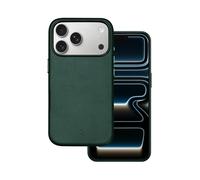Alkaya High-quality leather case for iPhone 17 Pro, compatible with MagSafe, dee