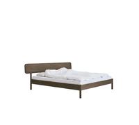 Alken Bed Frame 140x200 Smoked Oak