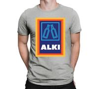 Alki Süd Parody Men's T-Shirt, gray, XL