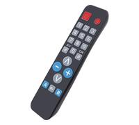 Alkia Big Button Universal Remote Control for Elderly - Jumbo Size Remote for Easy Basic Control - Compatible with Samsung LG Toshiba Sony JVC Panasonic Philips Sharp Hitachi Technika TVs