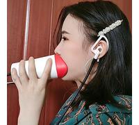 ALKISTA Vocal Dampener for Singing Practice, Performers, Stress Relief, Vocal Steamer for Singers, Portable Soundproof Home Learning Dome Singing Straw for Vocal Training