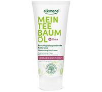 alkmene Mein Tea Tree Oil Foot Cream 100 ml Prevents Against Foot - Natural Pure Tea Tree Oil, Vegan & Climate Neutral - Moisturising Foot Cream with Urea for Dry Skin & Itching