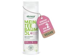 alkmene tea tree oil anti-dandruff shampoo - Reduces dandruff in only two weeks - vegan hair shampoo without silicones, parabens & mineral oil - anti dandruff shampoo in a pack of 2 (2x 200 ml)