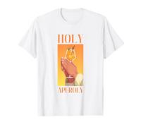 Alkohol Designs - Bar Party Urlaub Karneval Saufen Holy Aperoly I Aperollin Spritz Fan Aperoli Cocktail Drink T-Shirt