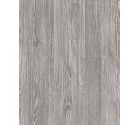 Alkor Sheffield Oak Adhesive Film, Pearl Grey, Wood Look, Self-Adhesive Film, Waterproof, Realistic Decoration for Furniture, Table, Cabinet, Door, Kitchen Fronts, Furniture Film, Decorative Film,