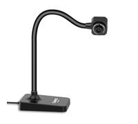 AlKOR USB Document Camera for Teaching & Distance Learning,Manual Focus Webcam with Mic, Foldable Design for Mac/Windows/Chromebook-Online Classes, Web Conferencing & Live Demos,Remote Work