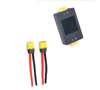 Alksubbm 8-150V 25A Battery Monitor Battery Tester Real Time Voltages Current Display for Aircraft Models Power Analysis Bidirectional Power Meter