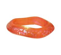 Alksubbm Bright Oversized Resin Bangle with Distinctive Irregular Shape for Fashionable Women Jewelry Accessory Irregular Large Bright