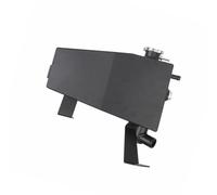 Alksubbm Coolant Reservoir Tanks Replacement | Part Number 603-054 and 22870828, Aluminum Welded Construction, Black Finish, Hose Ports, Mounting Bracket