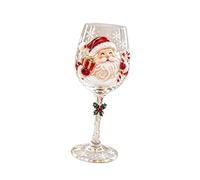 Alksubbm Decorative Holiday Goblet Clear Glass, Clauss, A | Festive Home Tablescape Decor