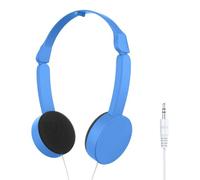 Alksubbm Ear Headphones Headsets for Kids, 3.5mm Auditory Plug Double Folding for Easy Storage, Suitable for Any Setting School Earphones