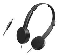 Alksubbm Ear Headphones Headsets for Kids, 3.5mm Auditory Plug Double Folding for Easy Storage, Suitable for Any Setting School Earphones