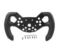 Alksubbm Ergonomic Racing Wheel Replacement Aluminum Frame Enhanced Grip Texture Easy to Use for Simulation Gaming Controllers Silicone Grip Game