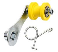 Alksubbm Guide Tensioner Assembly for Off-Road Motorcycles, Yellow | Steel Bracket with Tensioner Function, Drive-Chain Tension for Off-Road Motorcycle