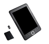 Alksubbm Inks EBook Reader Lightweight Design Device for Travel Reading Front Light Reducing Eye Strain Supports Various Formats EBook Reader