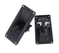 Alksubbm Last Piezoelectric ABS Tweeter Speakers Square Horn Tweeter Speakers for Enhances Music in Any Setting Piezoelectric Ceramic