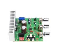 Alksubbm Professional Double Channel Digital Power Amplifier Board TDA7265 12-15V Stereo Module for Prototyping Project Home Theater Amplifier Module