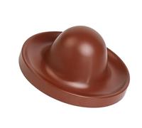 Alksubbm Reptiles Feeding Tray with Weighted Base Escape, Reddish Brown | , Easy to Clean, Escape Proof, Wide Mouthes, Providing Safe Drinking and Eating Space for Small Turtles