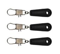 Alksubbm Rig-Preserving Fishing Connectors for Removable Float | Connector with Eyes, External Add-on Structure, Float Setup Changes Without Taking Apart the Existing Rig