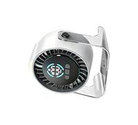 Alksubbm Table Fan with 100 Speed Settings Gentle Ventilation Feature Night Light Function ABS Substance Fan