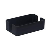 Alksubbm Tarot Card Storage Holder, Black | Open Top Molded Deck Organizer with Lowered Front Access for Tabletop Play and Home Sorting