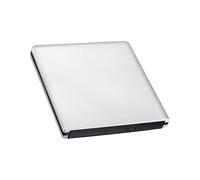 Alksubbm Thin External BluRay DVDs Burners with USB3.0 for Laptop, Silver | Thin Portable with USB3.0 Interfaces for Laptop Desktop Computer and Fast Speed Transfer for Data Backup