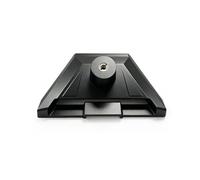 Alksubbm Tripod Adapter Suited to Portable Setup, Black | 1 / 4-3 / 8 Threaded Base Built Around Trailer Camping Bracket Placement