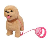 Alksubbm Versatile Educational Electric Plush Toy Dog for Home Park Activities Talks and Tongue Out Fun Kids Plush Toy