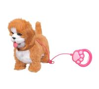 Alksubbm Versatile Educational Electric Plush Toy Dog for Home Park Activities Talks and Tongue Out Fun Kids Plush Toy