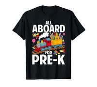All Aboard For Pre-K Back To School Pre-K Crew Pre-K Teacher T-Shirt