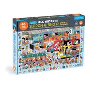 All Aboard! Train Station 64 Piece Search & Find Puzzle