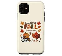 All About Fall Physical Therapy Pt Ot Funny Nurse Pumpkins Case for iPhone 11