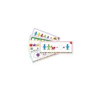 All About Me Family Counters Activity Cards