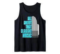 All About That Classic Music for Piano and Keyboard Fans Tank Top