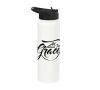 All About That Grace Stainless Steel Insulated Water Bottle