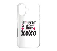 All About That XOXO Love Valentine's Day Heart Romance Case for iPhone 17
