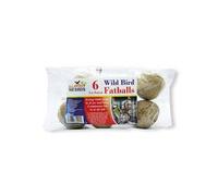 All About the Birds Wild Bird Fat Balls Un-netted x6 390485 Pack 20